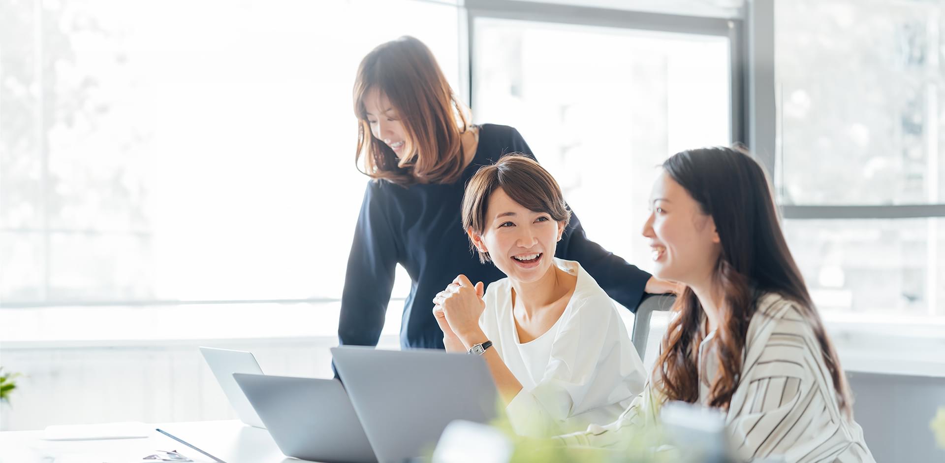 仕事に対する想い・熱量を大切にし、チャレンジできる環境をご提供。